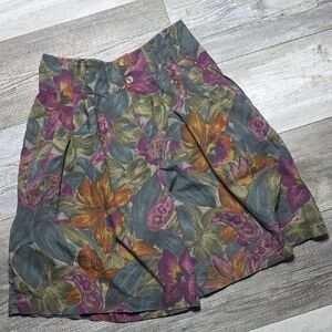Banana Republic Safari & Travel Co. | Vintage 70's-80's Pleated High Rise Shorts